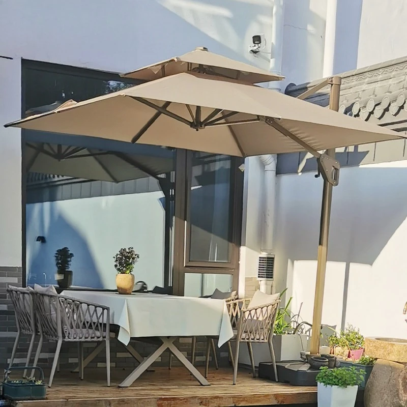 

Зонты и основания для зонтов для кофейни, сада, пляжа, балкона, виллы, отеля, пикника Ombrello Ls40hws