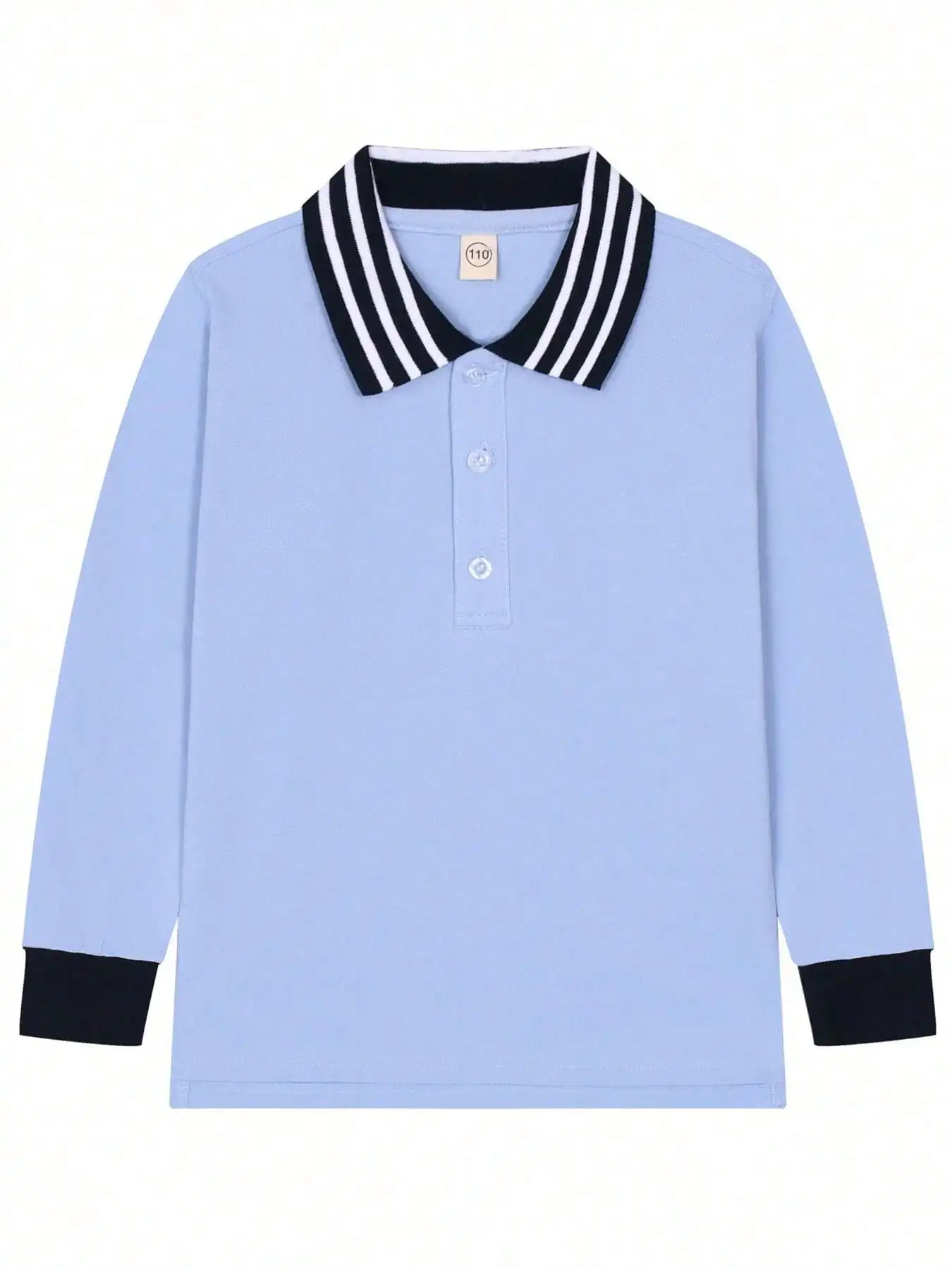 

Boy's Polo shirts Children kids Golf T Shirt Long sleeves Casual Top For Daily And Outdoor Wear