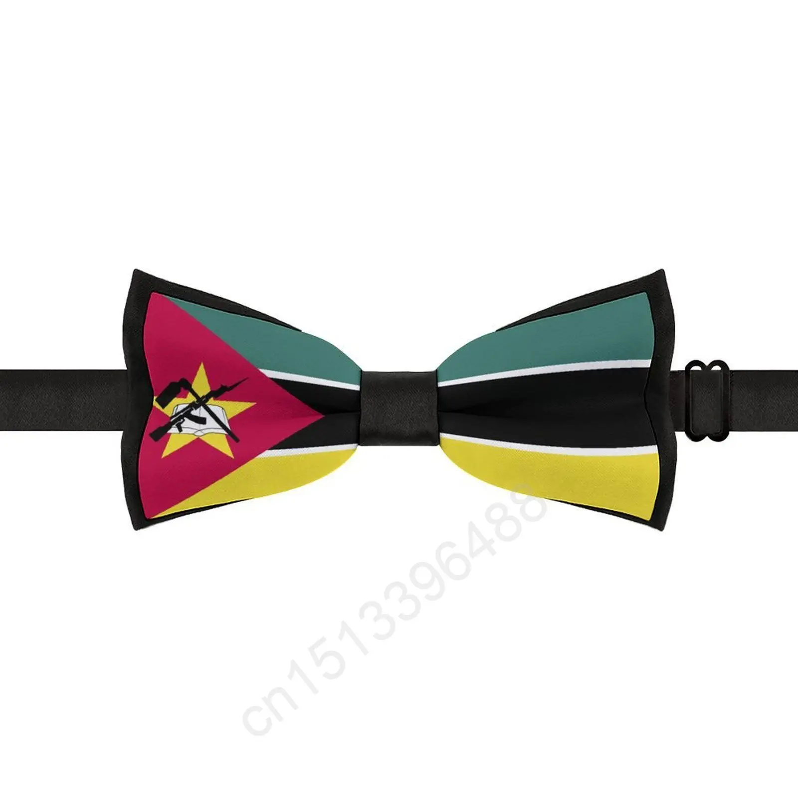 

2025 полиэстер с флагом Мозамбика, галстук-бабочка для мужчин, модные повседневные мужские галстуки-бабочки, галстук, галстук для свадебной вечеринки, костюмы, галстук