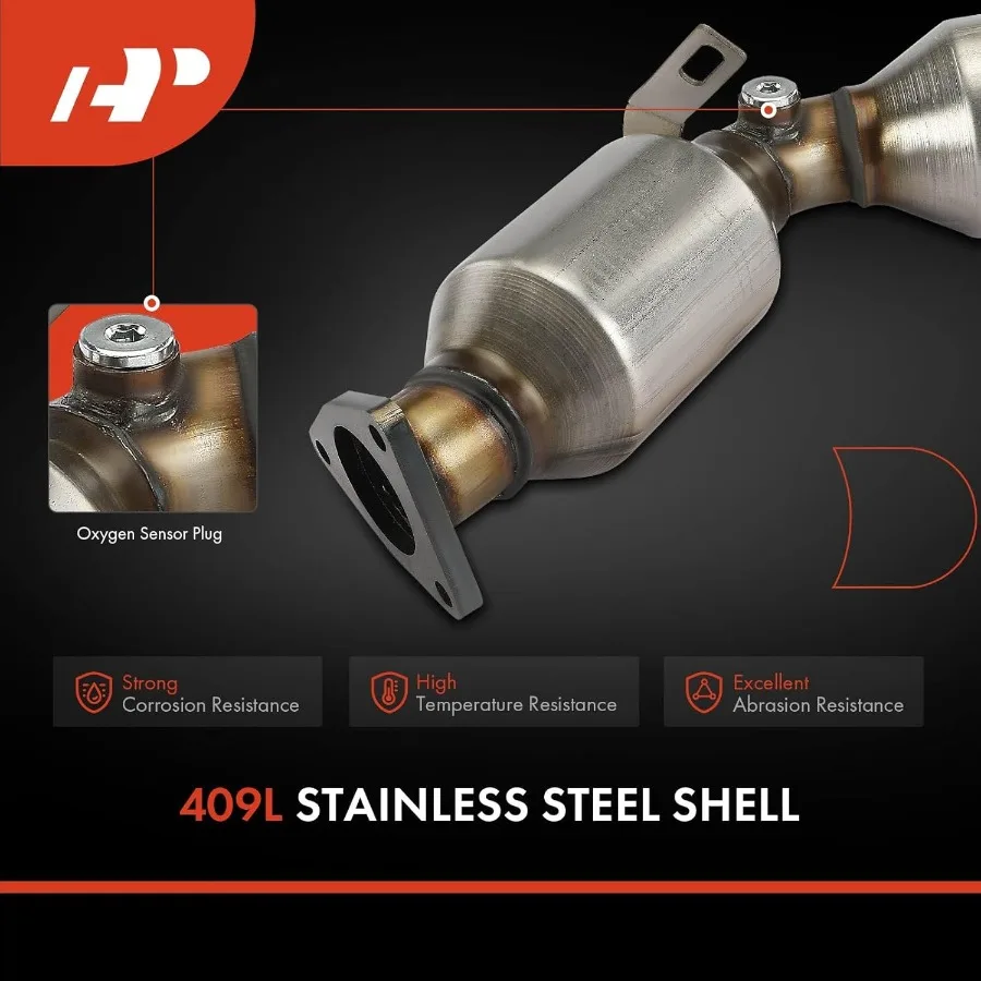 Left Catalytic Converter with Gasket DirectFit Compatible for Infiniti G35 20032007 M35 20062008 FX35 20032008 Nissan 350Z 2003