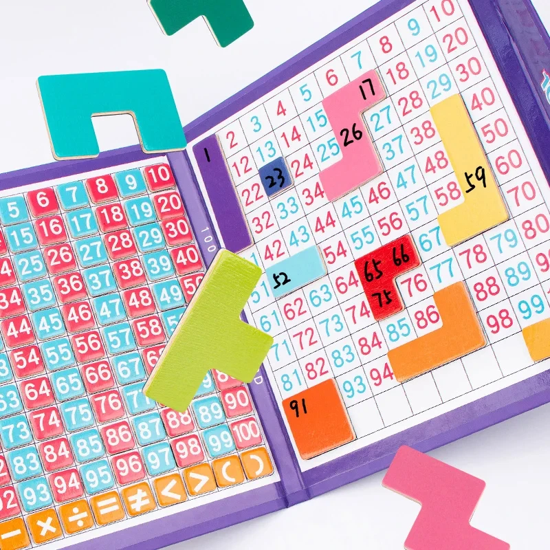 Kinder Magnetische Zahlen Buch Mathematik Zählen Brettspiele Arithmetik Lernen Lehrmittel Frühe Pädagogische Holz Spielzeug für Kinder