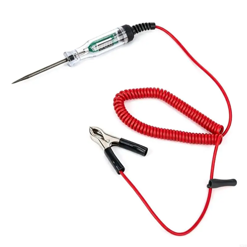 M76E Vehicle Circuit Wiring Tester Pen with Clip Cord and Digital Display Body