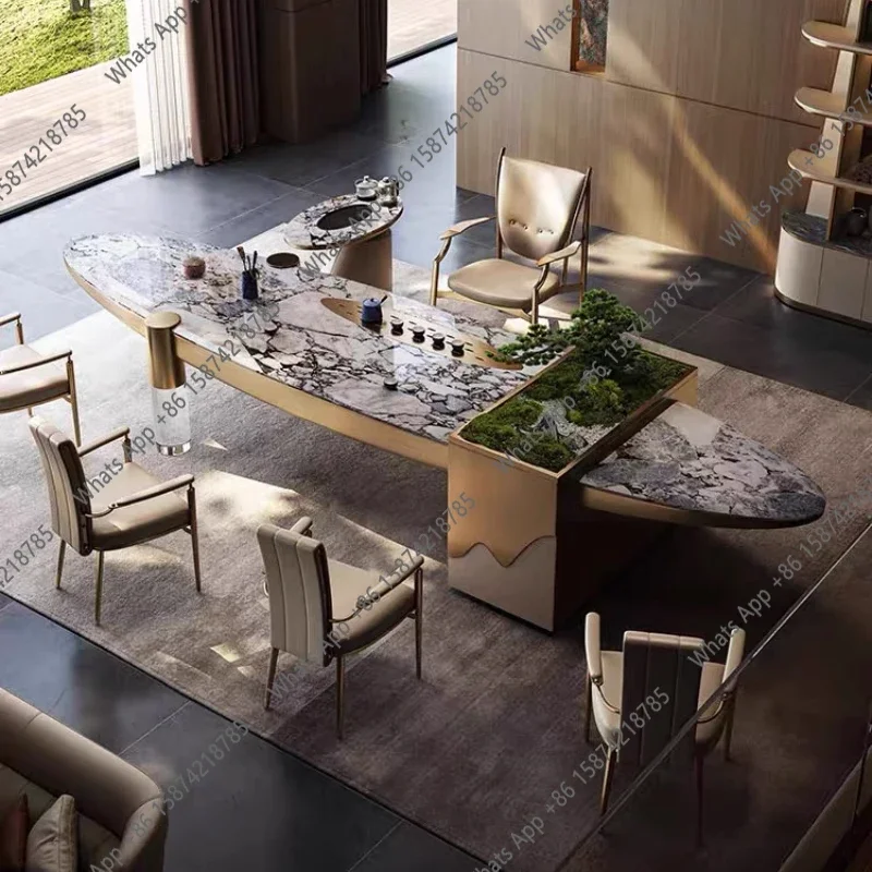 40 Z Tray Stone Living Room Table Marble Chair Cooker Design Modern Tea Table Luxury Center Nordic Wohnzimmer Tisch Furniture Ho