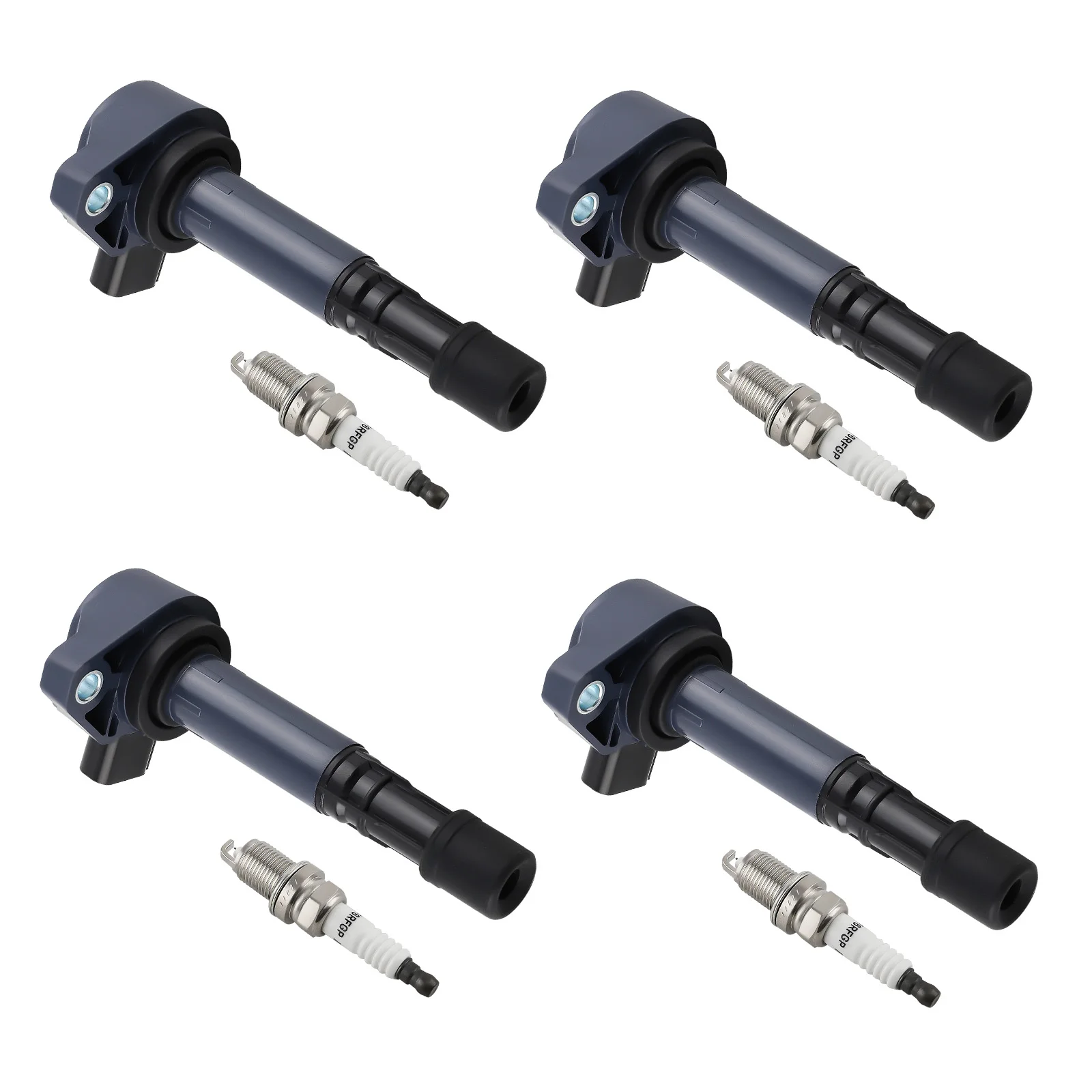 

4 катушки зажигания + 4 свечи зажигания для Acura EL Honda Civic 1.7L 2001-2005 гг.