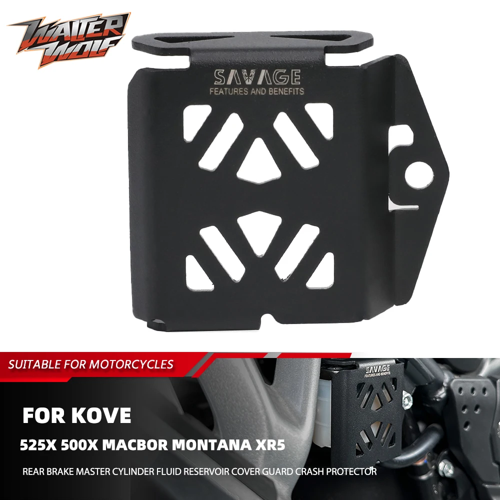 

2024 Rear Brake Master Cylinder Fluid Reservoir Cover For KOVE 525X 500X Macbor Montana XR5 Motorcycle Accessorie Pump Protector