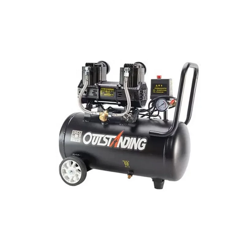 

Hot sales 1.1 kw 2.2 kw 1.6 kw Oil-free air compressor 220 V silent 8L air compressor machine