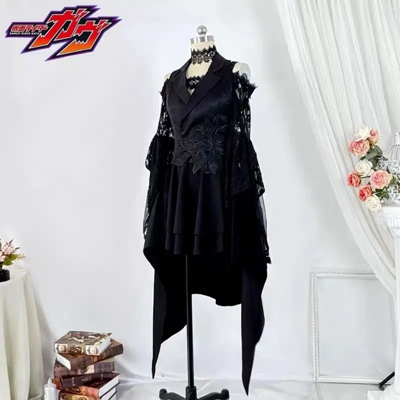 بدلة كامينا رايدر جاف كوس جروتاستو ماك الشرير الأخت الكبرى بدلة تنكرية #3