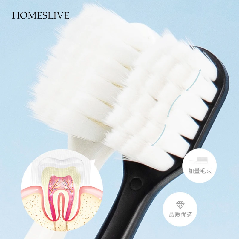 HOMESLIVE 4PCS Toothbrush Dental Beauty Health Accessories For Teeth Whitening Instrument Tongue Scraper Free Shipping Products