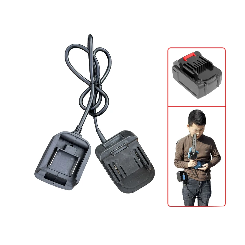 

Li-ion Battery Adapter Converter Extended Line Weight Reducer For 18V 21V Lithium Battery Power Tool Accessories·