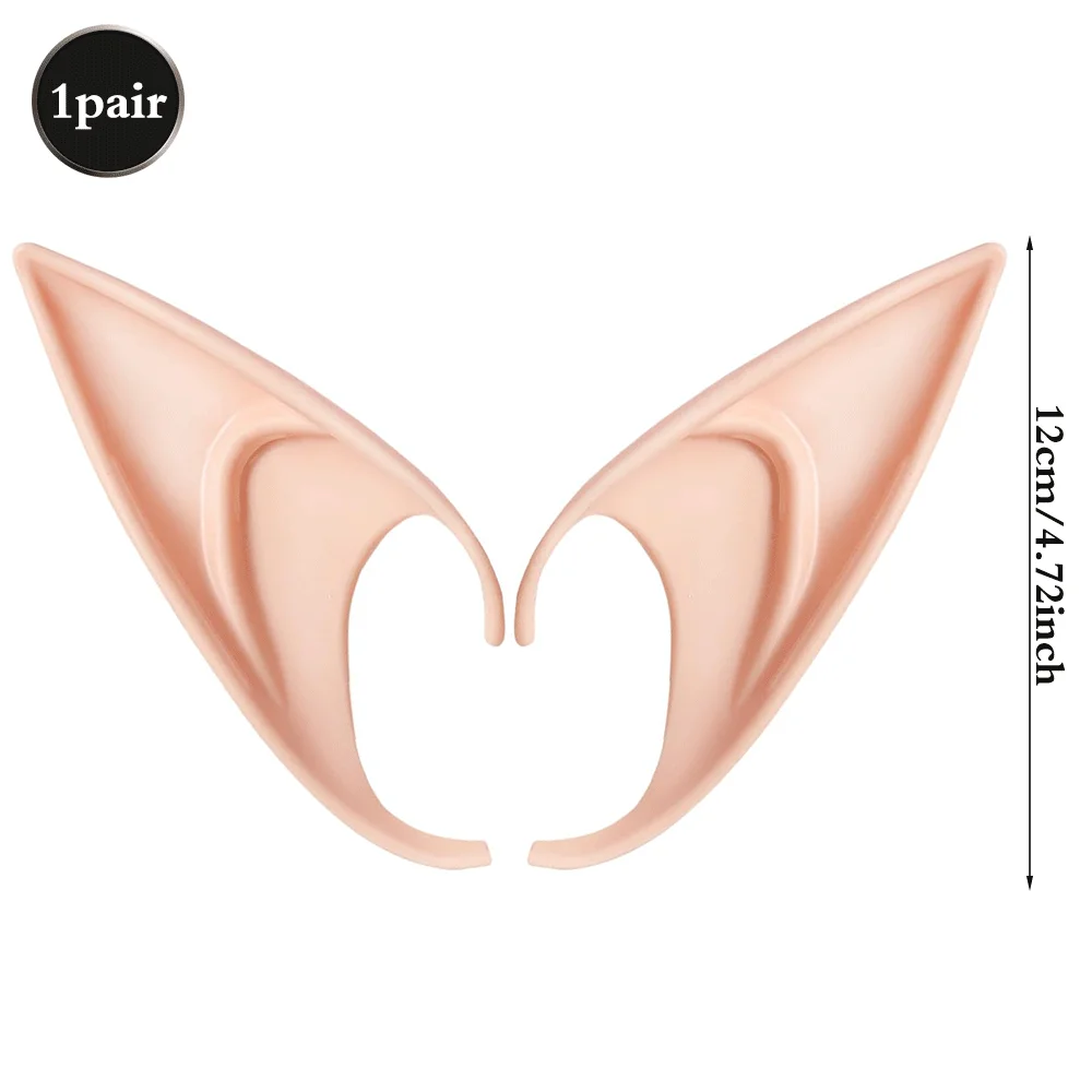 Cosplay Fairy Pixie Elf Ears for Halloween Parties