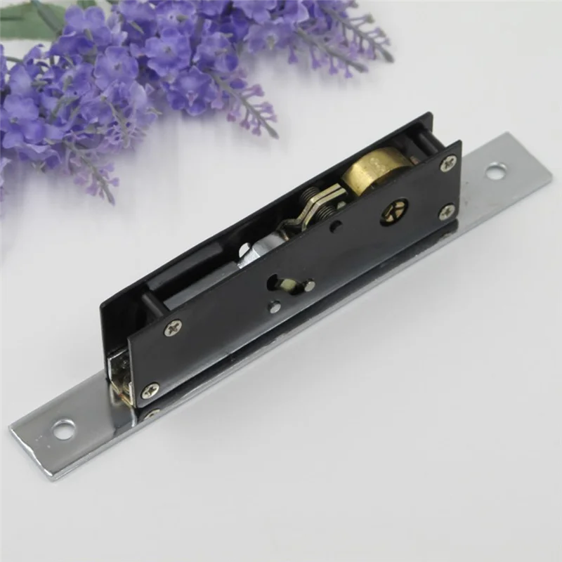 1Set Aluminium Window Lock Anti-Theft Security Wooden Door Floor Lock Household Locks