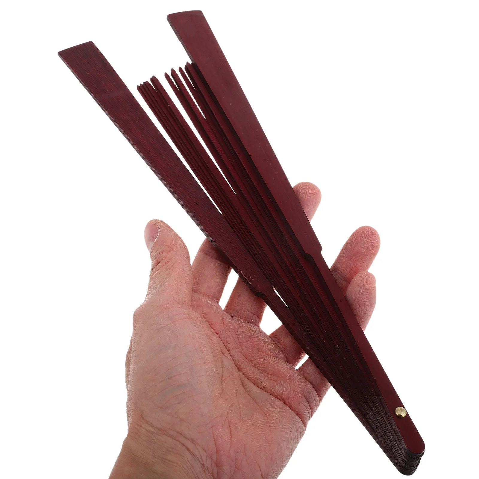 

Wood Folding Fan Frame DIY Blank Handheld Folding Fan Ribs Unfinished Material for Crafting Wedding Gifts Decor