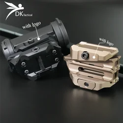 High Quality Optical Metal Base Height Adjustable Airsoft Magnifying Glass Aiming Bracket For 20MM Picatinny Rail Tactical Gear