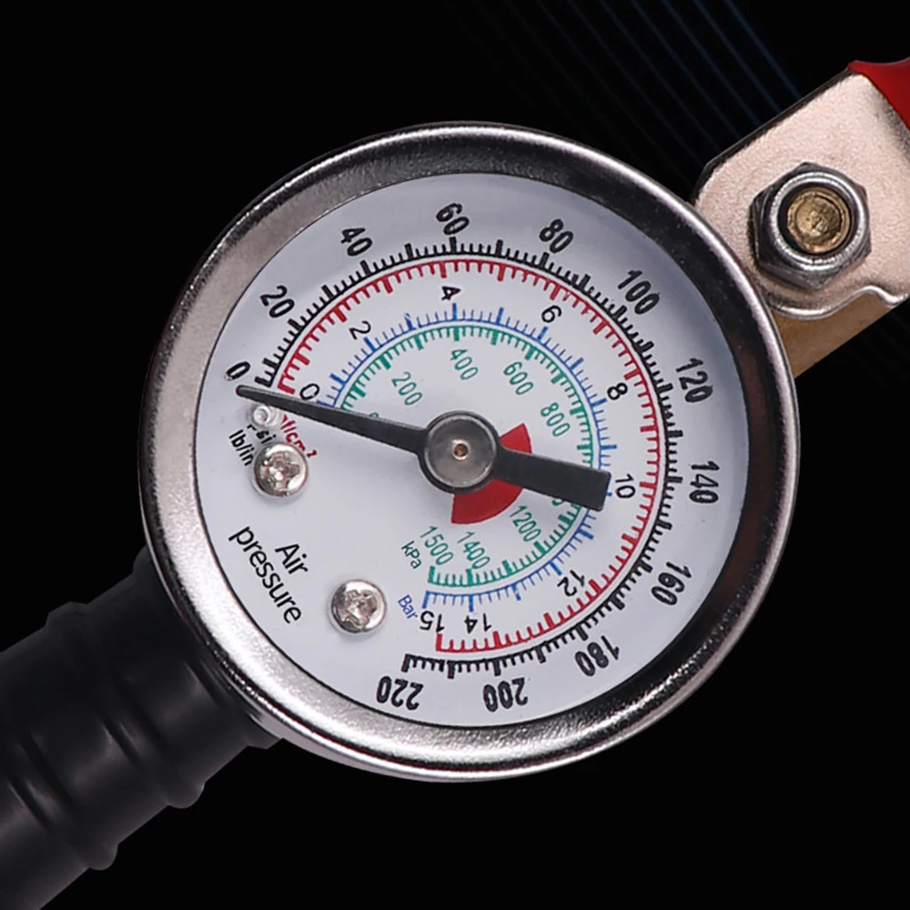 Pressure test switch tire inflatable nozzle crank durable car large truck copper head valve core valve nozzles single head wrenc