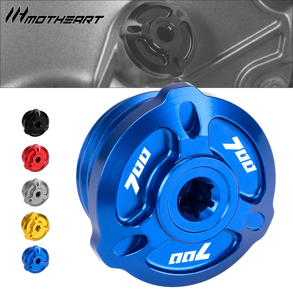 Engine Oil Filler Cap for Motorcycle For Tenere 700 (T7) (XTZ700) 2019-2025 M27 x 3mm Thread CNC 6061 Aluminum  Accessories