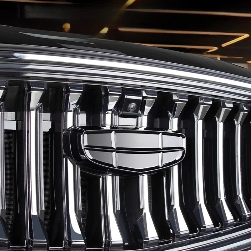 

Для Geely Monjaro Grand Koleos Xingyue L 2020-2025 передний логотип автомобиля, передняя решетка, эмблема, украшение, модификация, автомобильные аксессуары