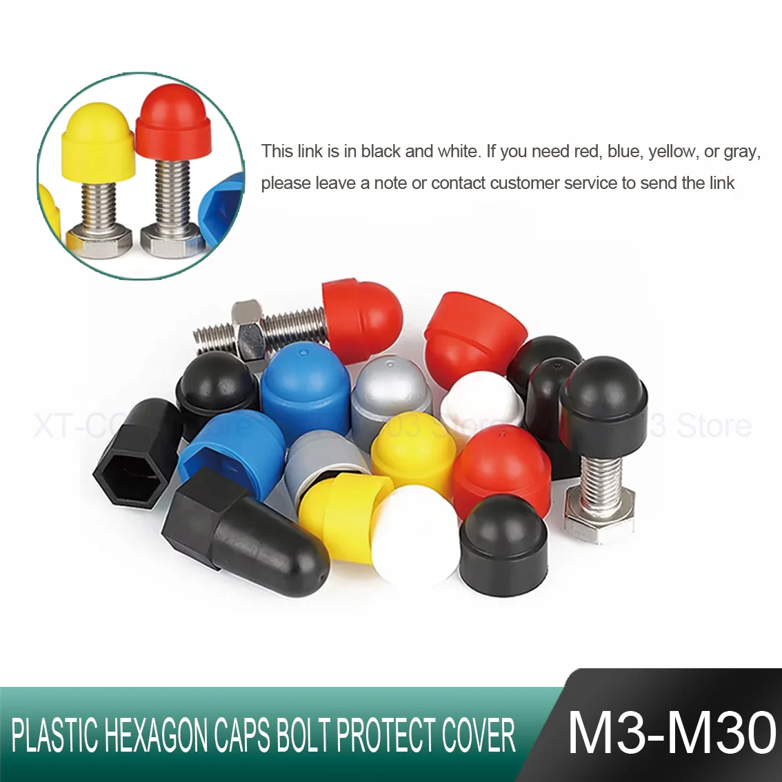 2-50Pcs Bolt Nut Do…