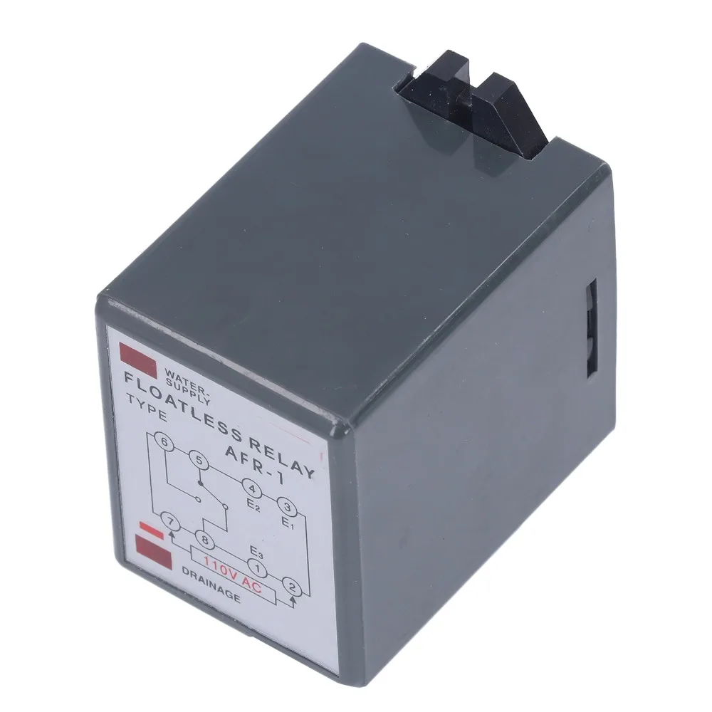 AFR-1 Liquid Level Controller AC110V 5A Floatless Design Water Level Relay Liquid Level Switch Tank Level Management