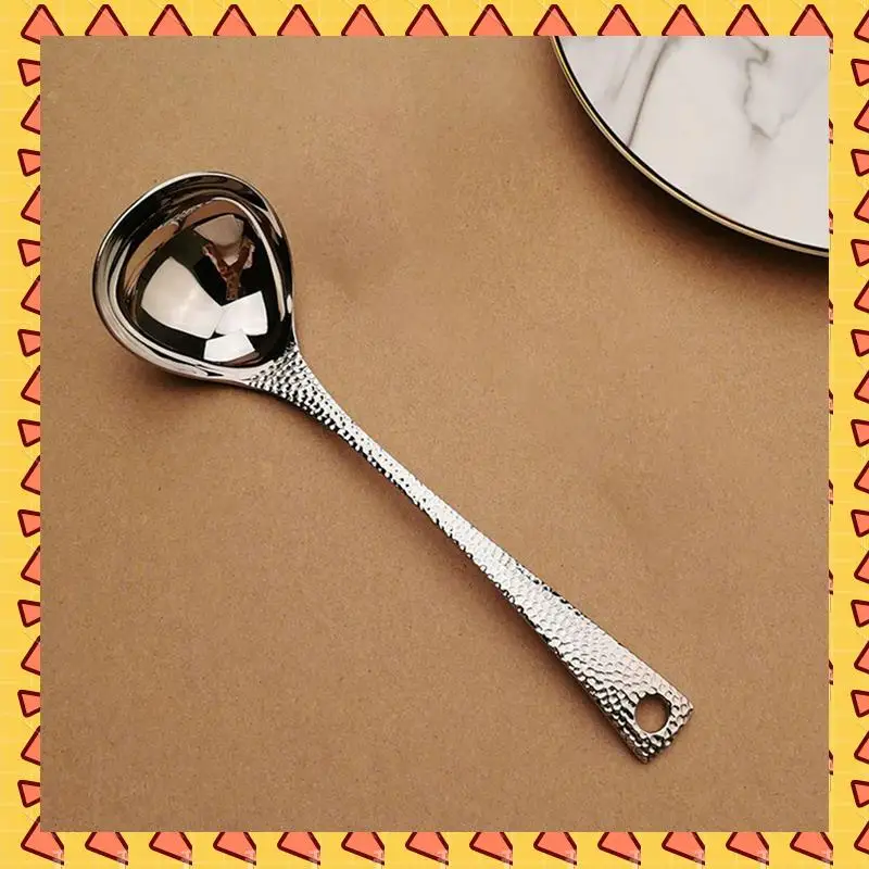 

A008 2 шт. половки для супа, фильтрующий половник, дуршлаг для супа, совок, скиммер, ложка с прорезями, длинная ручка, нержавеющая сталь, прочный