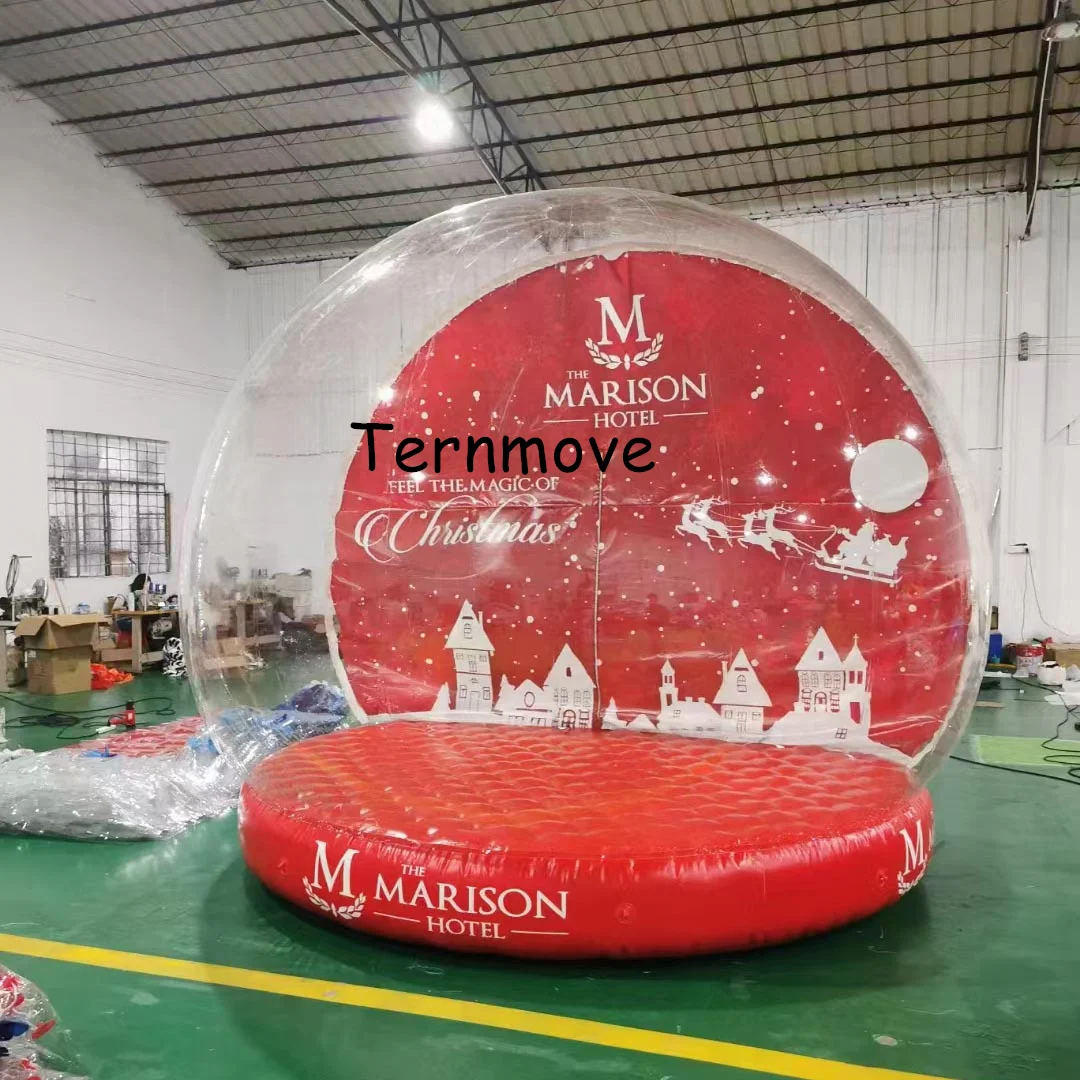 inflatable snow globes,Giant Transparent Snow Globe Christmas Outdoor Decoration Advertisement,inflatable Advertise Show Ball