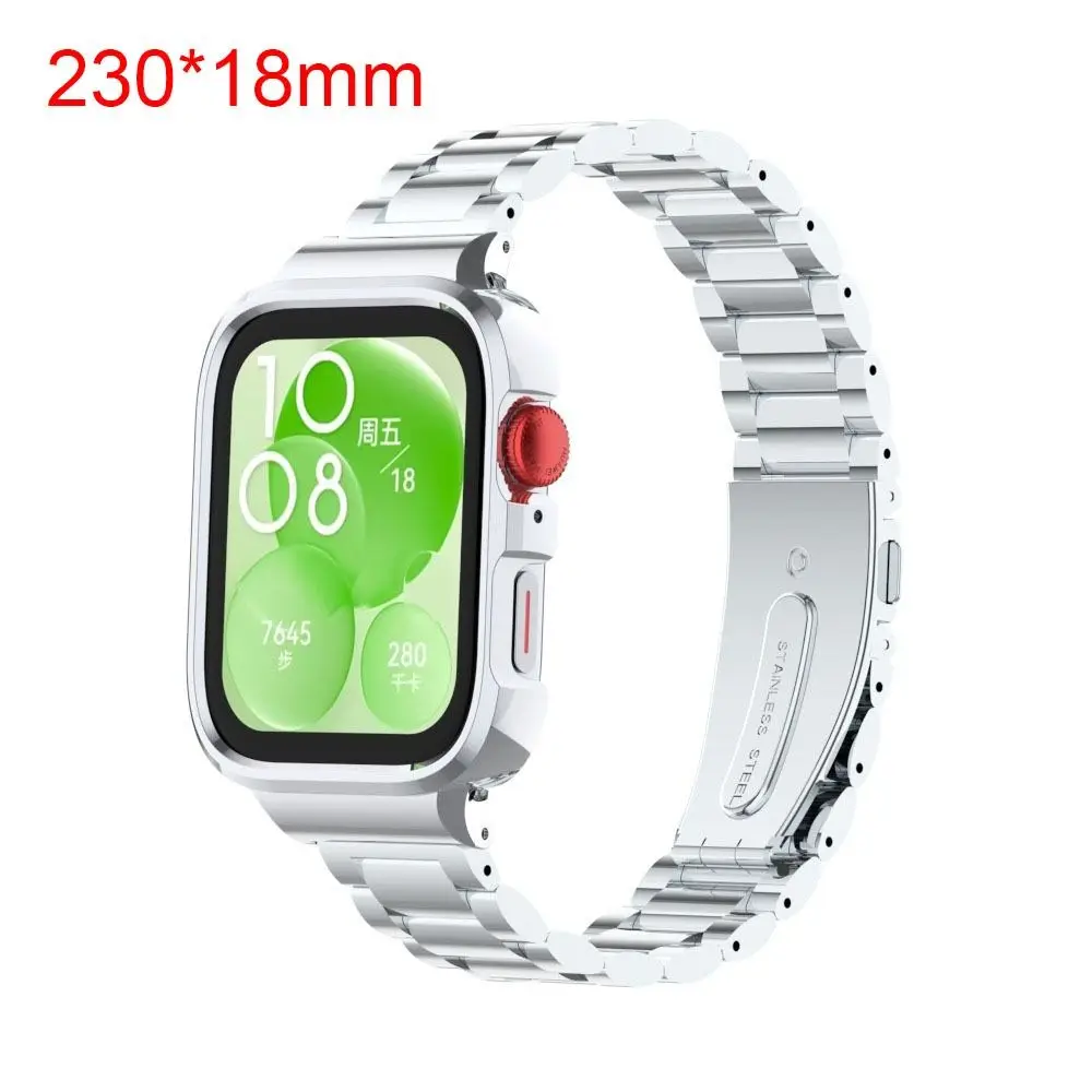 Сменный металлический ремешок для часов, гибкий металлический ремешок, модный ремешок для смарт-часов, браслет для часов HUAWEI Watch Fit3