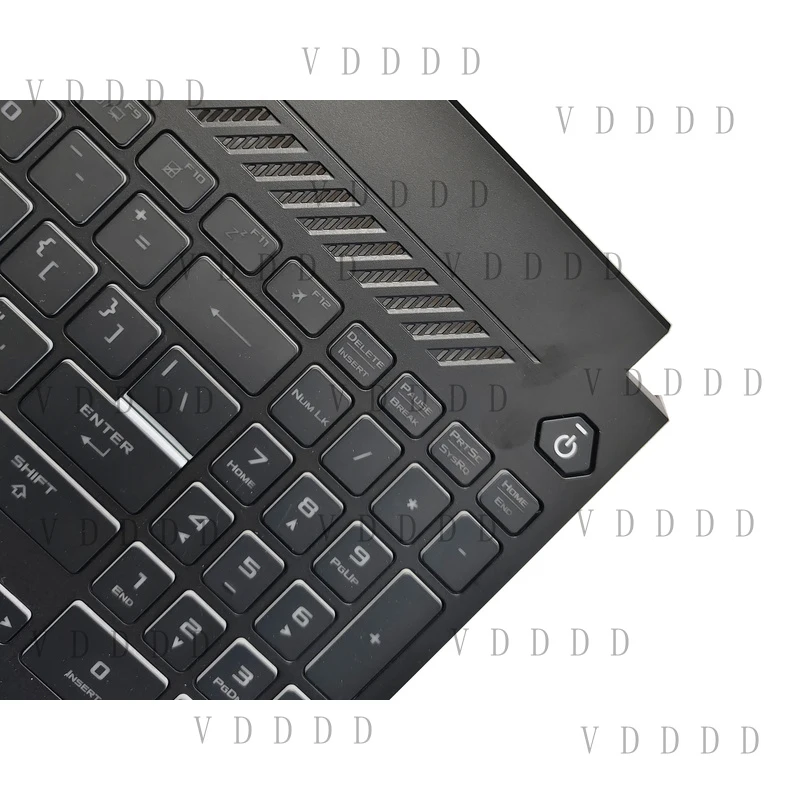 TT For ASUS TUF Gaming FX507 FA507 FX507Z FX507ZM FX507ZR Backlit Keyboard Palmrest