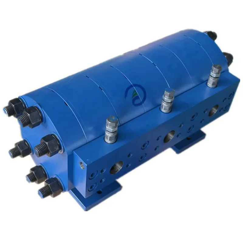 High Precision Hydraulic Synchronous External Gear Flow Divider Safety for Hydraulic Station Use Oil Manufactured China