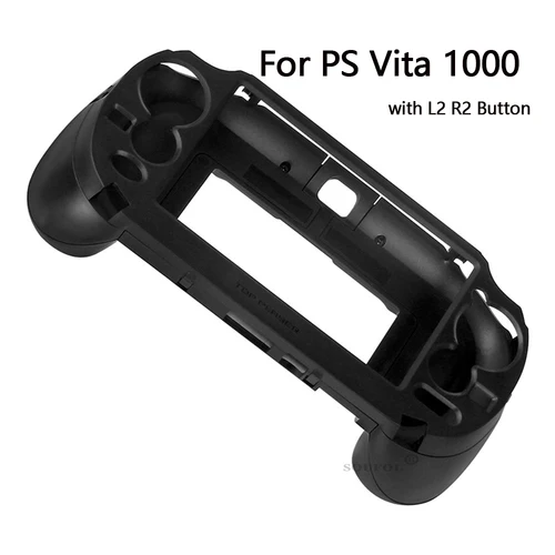 Imagen 1 del producto Joypad de repuesto con botón de disparo para consola de juegos PSVita-1000 PS VITA 1000 PSV1000, funda con soporte de agarre manual, L2, R2, el más nuevo