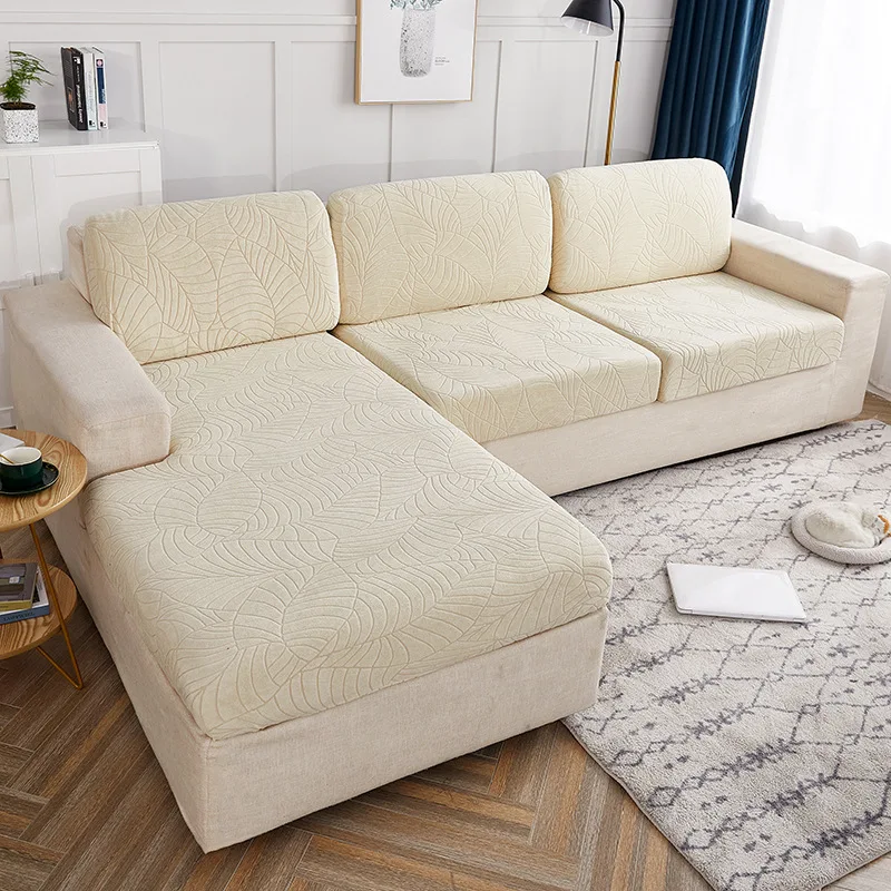Couch Covers for Sectional Sofa Washable Stretch Soft Sofa L Shape Sofa Slipcovers Anti Slip Furniture Decor Protector for Pets 5
