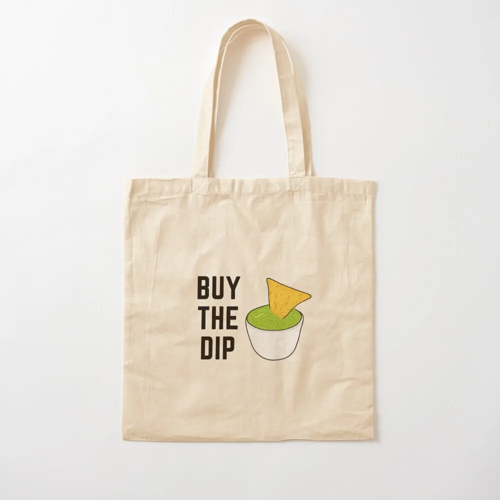 

BUY THE DIP Tote Bag Customizable tote bag Large bags for women eco bag folding shopper women Canvas Tote