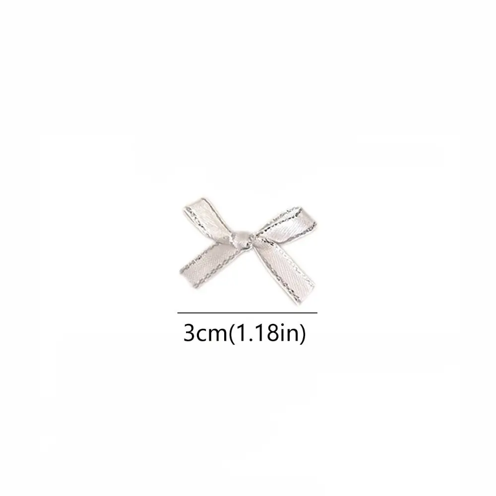 10pcs Sweet Handmade Craft Ribbon Bow Accessories Hairpin DIY Hair Clip Accessories Headdress Balletcore Student