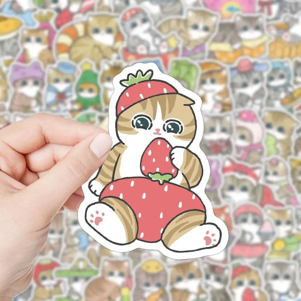 103 قطعة الكرتون Mofusand القرش القط ملصقات مقاومة للماء دفتر كوب ماء سطح المكتب لتقوم بها بنفسك الديكور أنيمي الأجهزة الطرفية صبي فتاة الهدايا