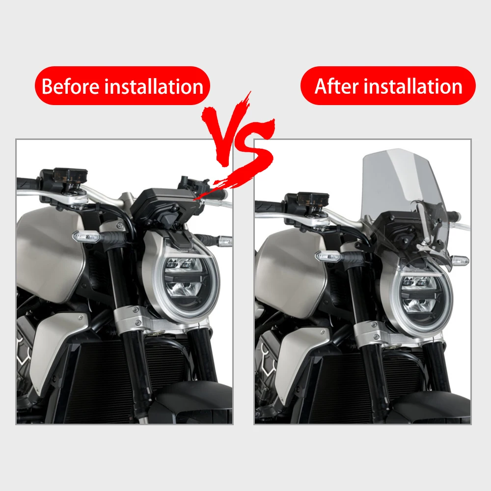 FOR HONDA CB1000R CB 1000R BLACK EDITION/NEO SPORTS CAFE 2021-2026 Windscreen Windshield Motorcycle Accessories Wind Deflector