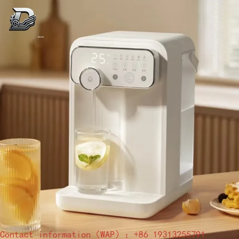 【Best-selling】220V 6-stage Temperature Adjustable Touch Screen Instant Hot Water Dispenser For Desktop Use,3.5L Antibacterial Wa