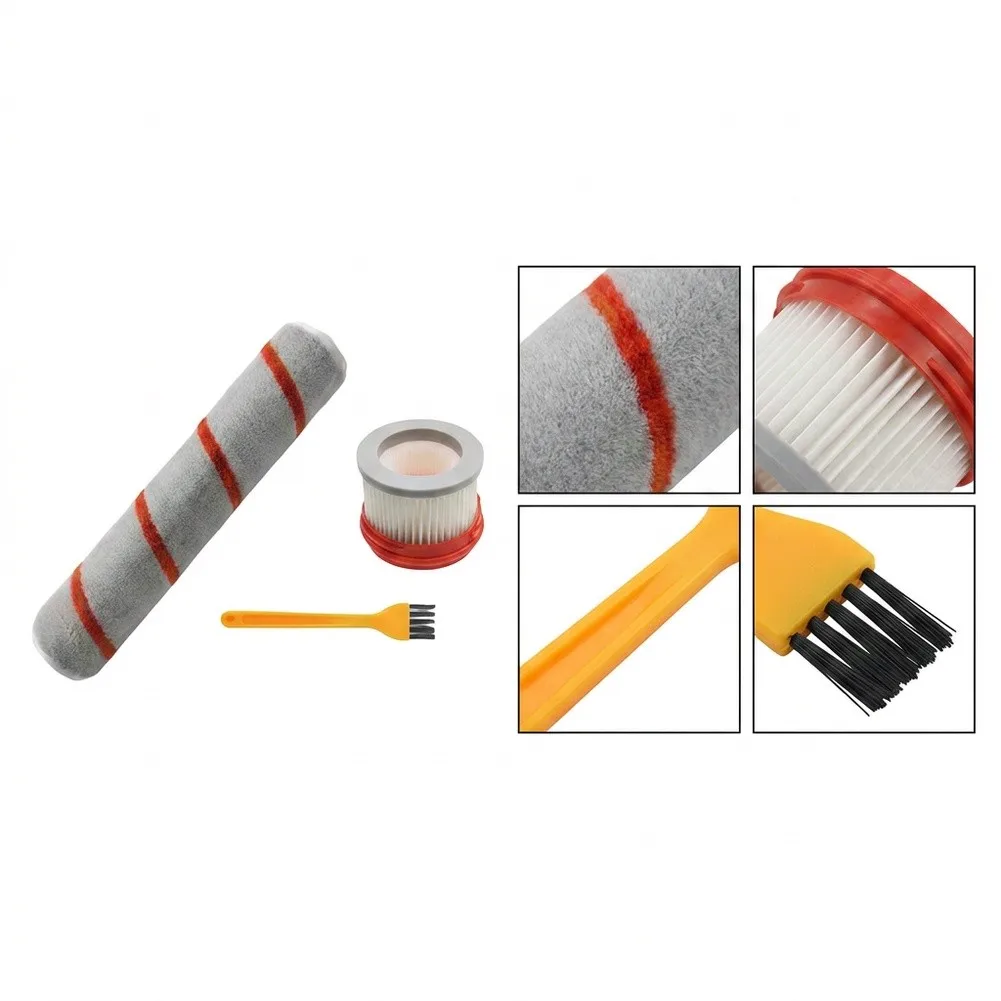 3pcs Roller Brush HEPA Kit For Dreame V8 V9 V9B V9P XR V11 Vacuum Cleaner Accessories Maintenance Set view 2