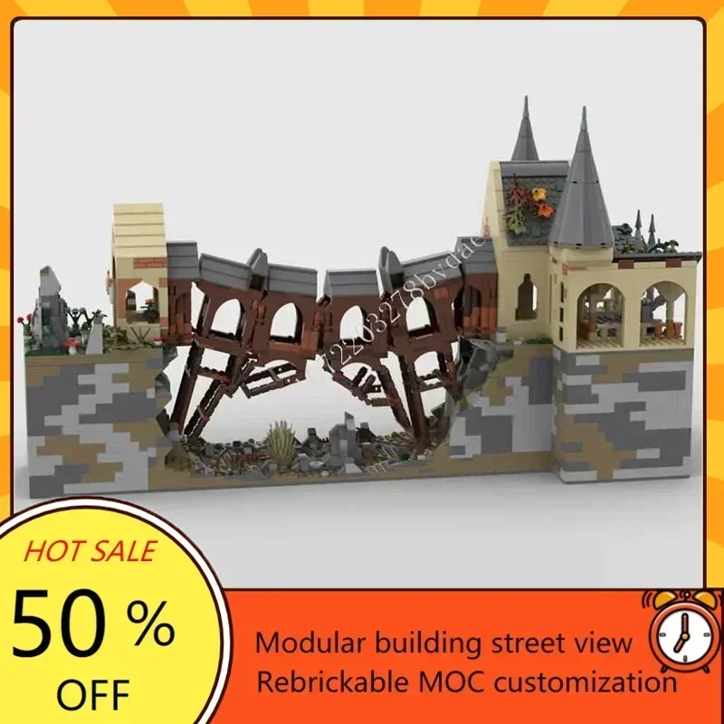 2235PCS DIY Holz Brücke MOC Kit Kreative Street View Benutzerdefinierte Puzzle Pädagogisches Montage Spielzeug Modell Geschenk Technologie Enthusiasten