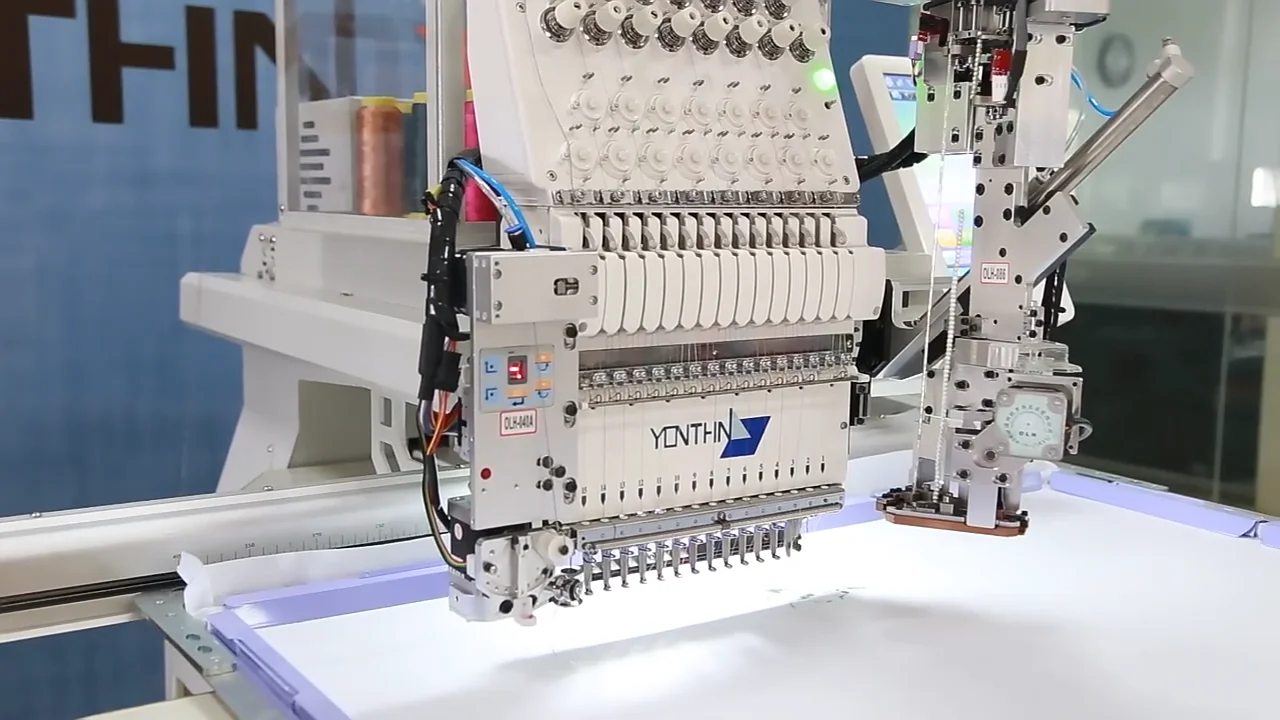 YONTHIN 1 Head Beads Cording Small Embroidery Machine Multi-function Computerized Pearl Embroidery Machine for Home DIY Design