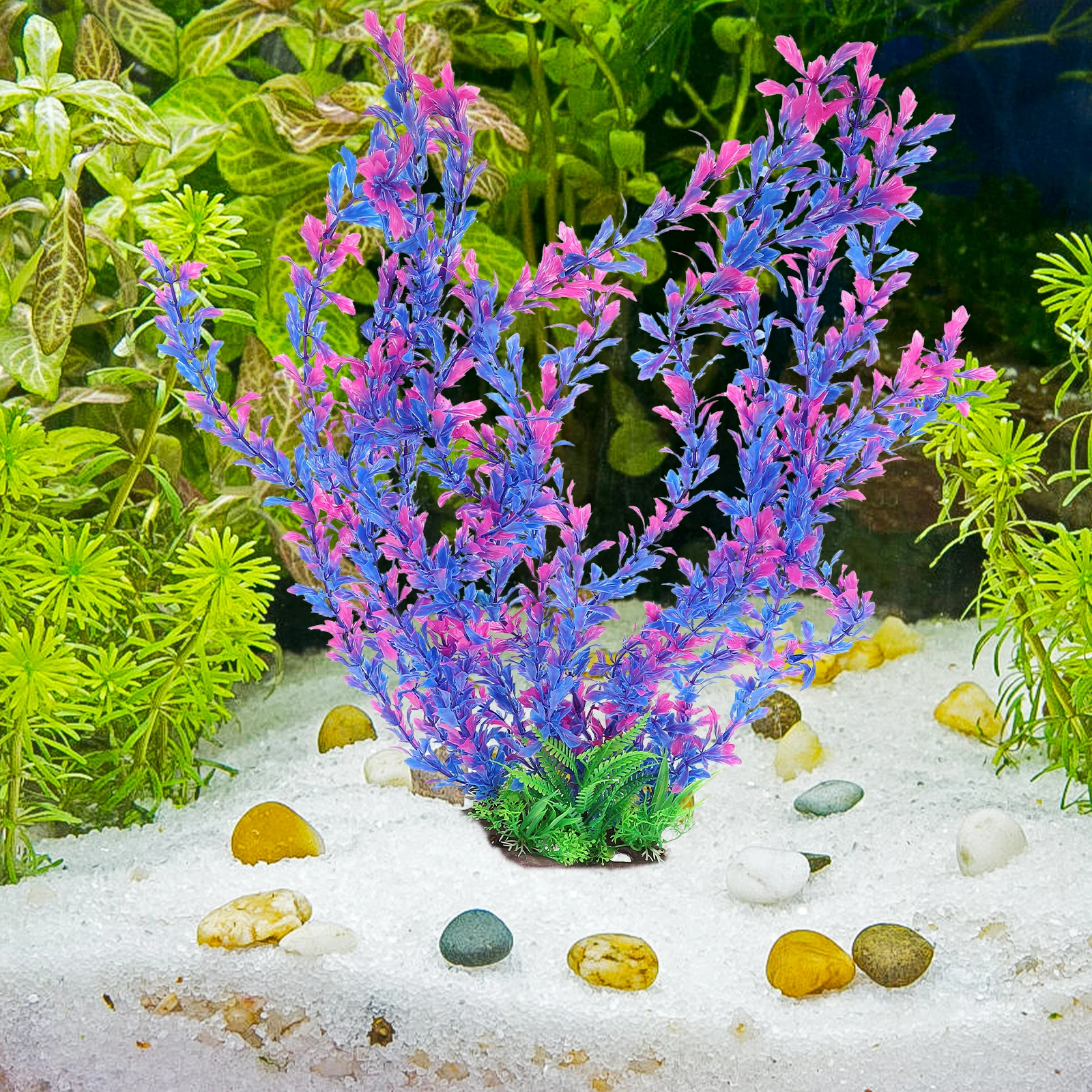

Inflatable Aquatic Decoration Office Plants Fish Tanks Plastic Aquarium Decorations