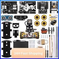 Robotic Starter Car Kit Learning And Develop Smart Automation Complete Kit As Shown Plastic For Arduino Programming