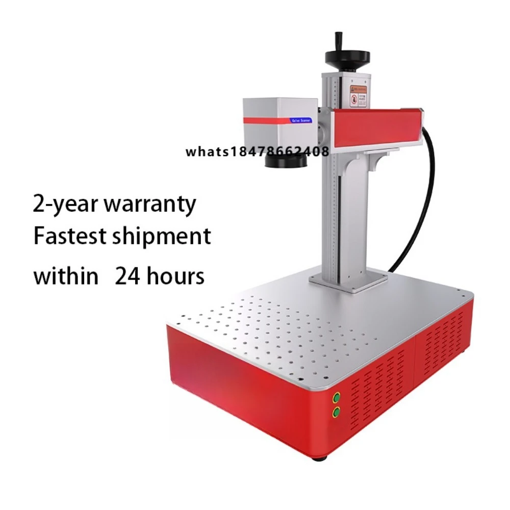 50W Desktop Fiber Marking Machine | Integrated Raycus JPT Engraver for Metal Jewelry | CE Certified