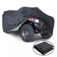 Cubierta Universal para Quad Bike ATV 190T, impermeable, para motocicleta, vehículo, Scooter, motocicleta, negro, M, L, XL, XXL, XXXL