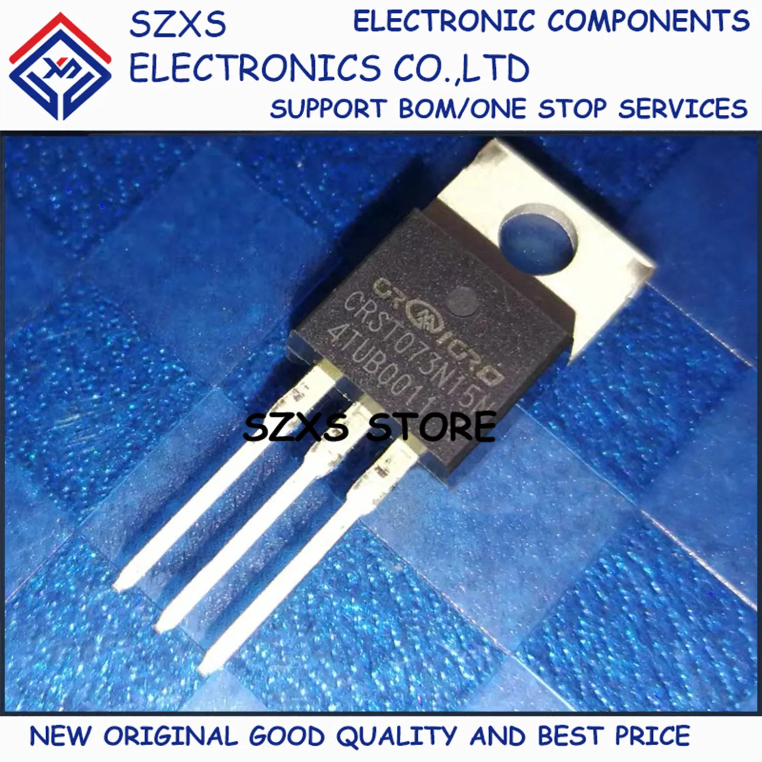 

New Original 10Pcs CRST073N15N TO-220 150V 160A MOSFET Field Effect Transistor In Stock Electronic Components Good Quality