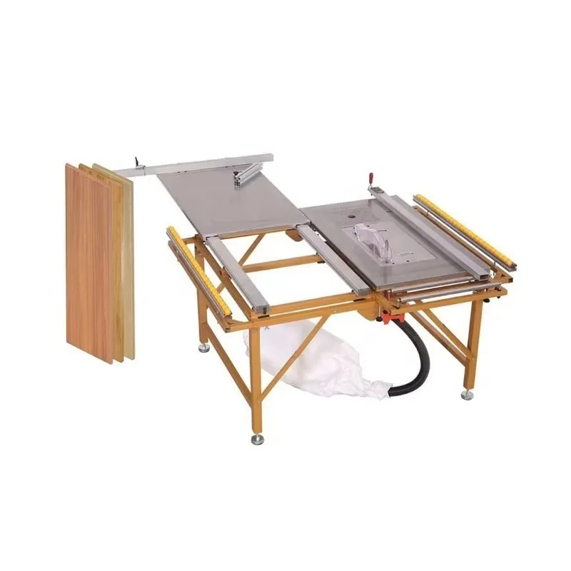 

【specialized】Home Woodworking Portable Board Saw With 12 Milling Heads Foldable Sliding Table Saw
