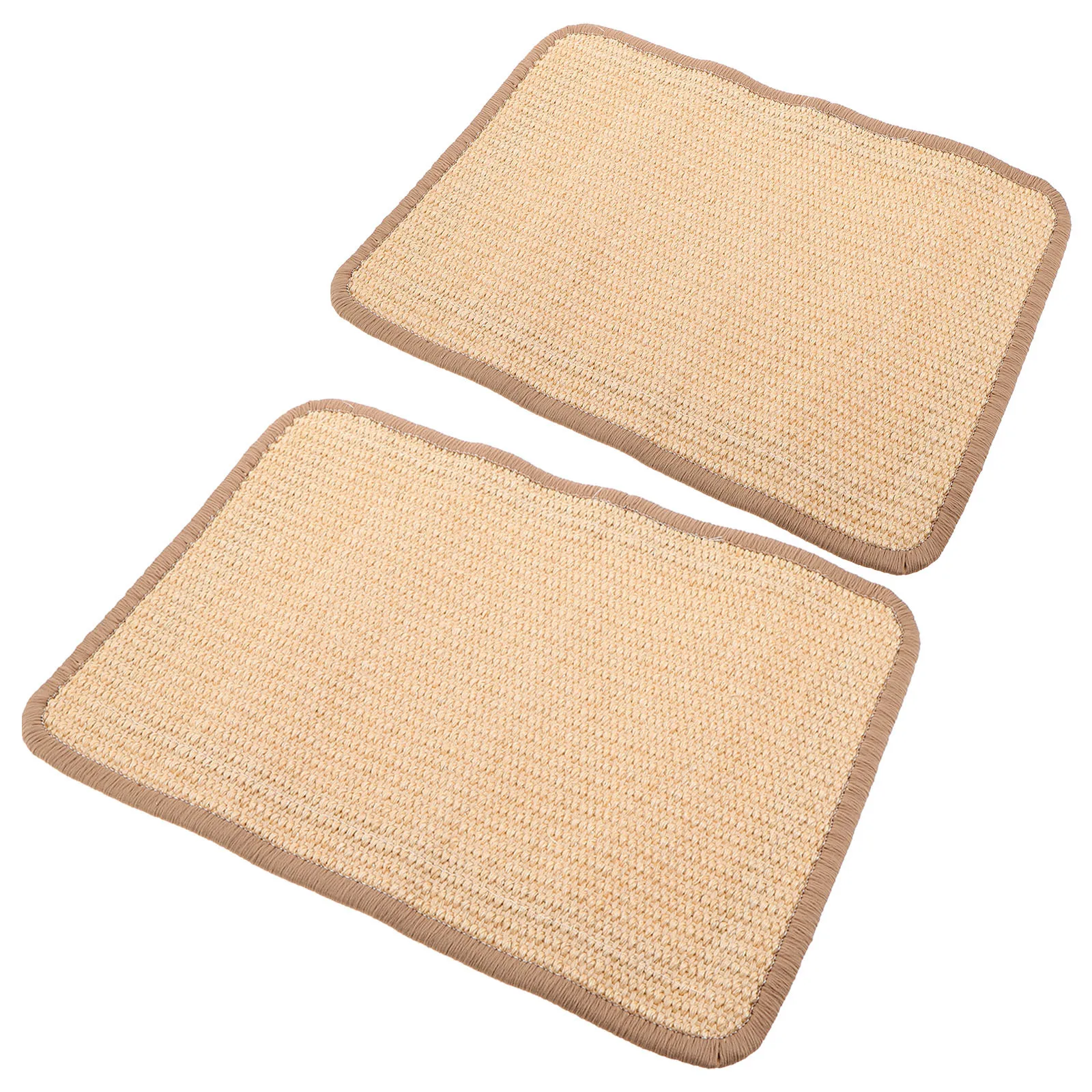 

2Pcs Natural Sisal Cat Scratching Pad Pet Sleeping Mats Bunny Scratch Pads 40x30cm Guinea Pig Bedding Teeth Care Rabbit Mat