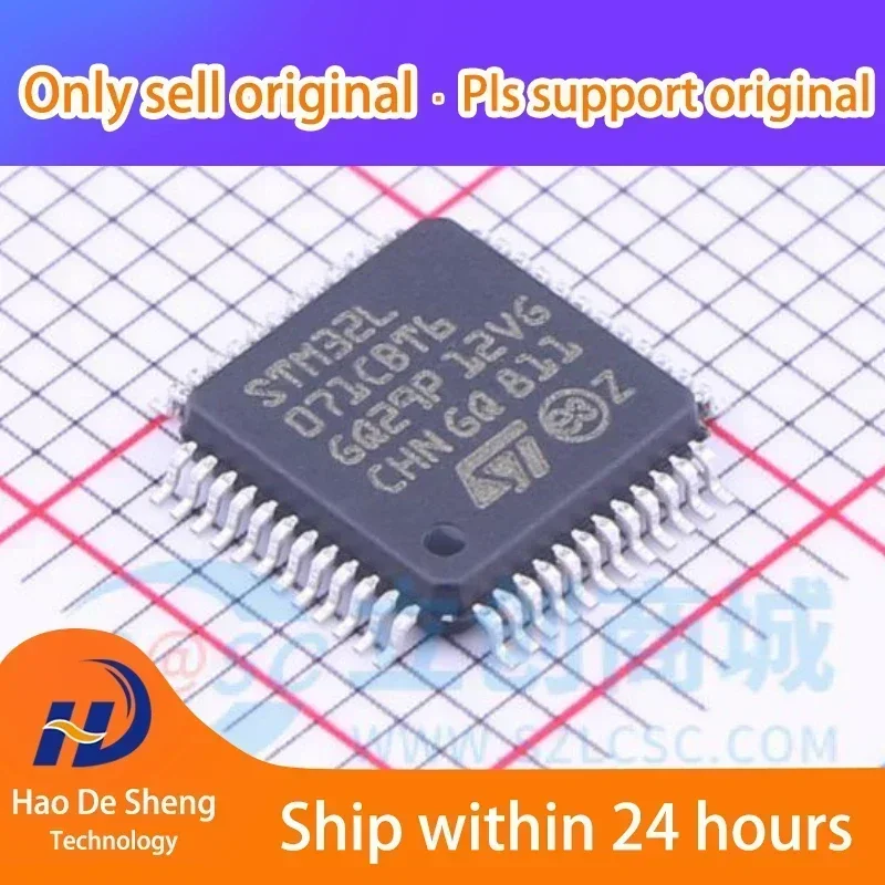 10PCS/LOT STM32L071CBT6 L071CBT6  LQFP-48  New Original In Stock