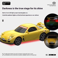 1/43 Mini RC Desktop Remote Control Car High Speed Drift Car Racing Car Model Ornament Boys' and Children's Toys Birthday Gifts
