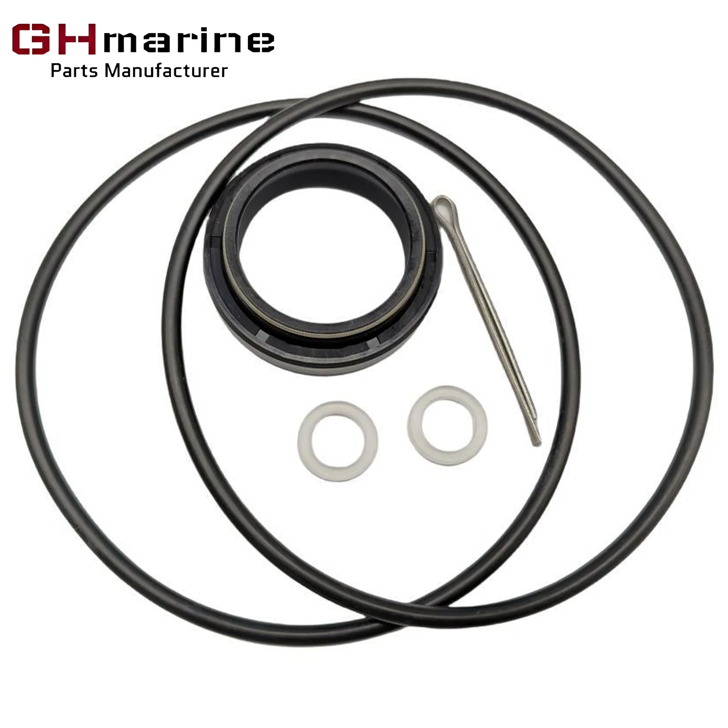 Lower Gearcase Seal with Prop Shaft 1-1/4” Seal O-Ring Gasket for Johnson Evinrude 0341281 0769270 0305123 0321119 0777380