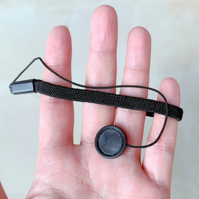 Lost-resistant Lens Cap Protections Lanyard Strap Prevent Lens Guard From Losing