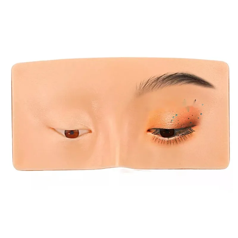 1Pcs Makeup Practice Face Makeup Practice Board Faccial Practice Skin For Professional and Beginners 3D Realistic Model