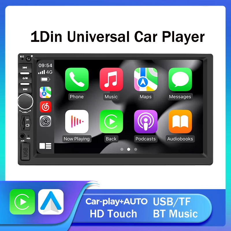 Car Universal 7inch MP5 Player Touch Screen BT AUX TF USB Wired CarPlay Auto 2Din MP5 Radio Stereo Multimedia Video HD Player 